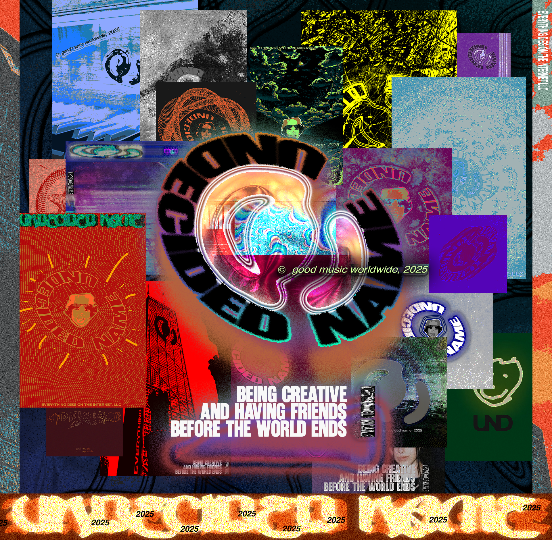 UNDECIDED NAME ARTWORK COLLAGE